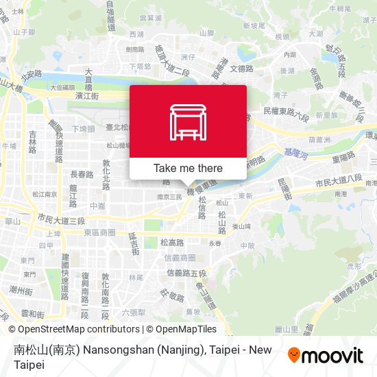 南松山(南京) Nansongshan (Nanjing)地圖