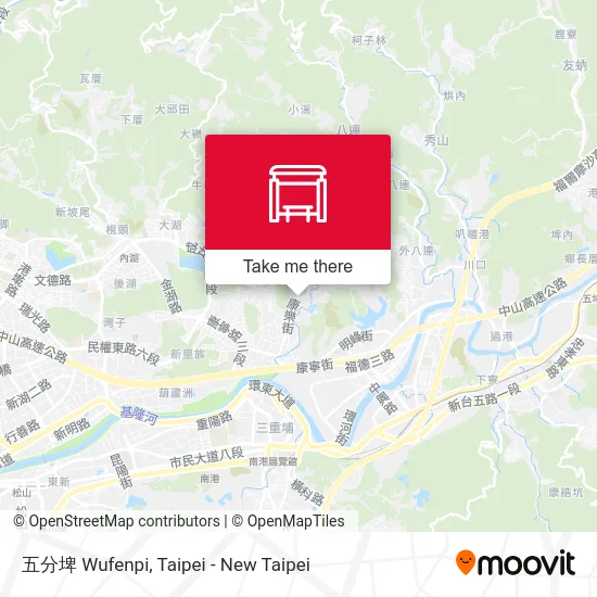 五分埤 Wufenpi map