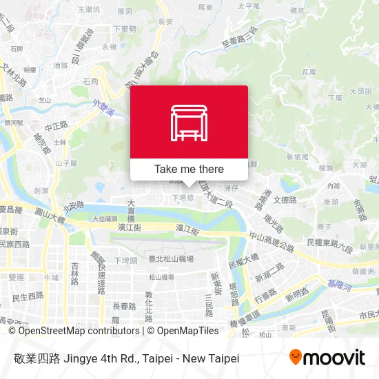敬業四路 Jingye 4th Rd. map