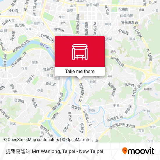 捷運萬隆站 Mrt Wanlong地圖