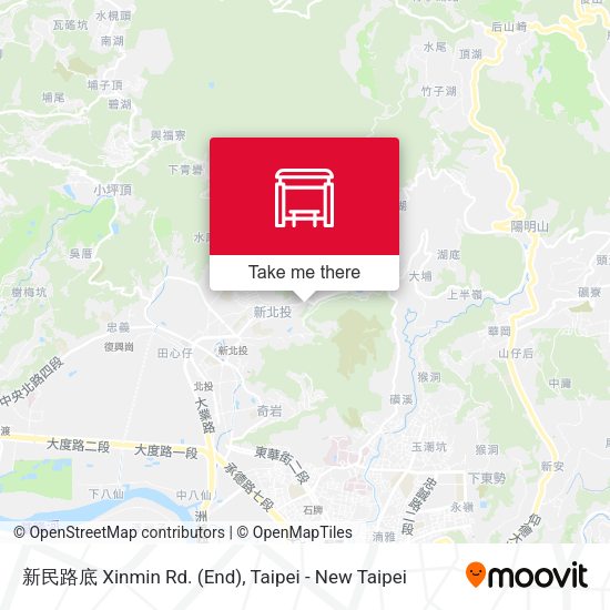 新民路底 Xinmin Rd. (End) map