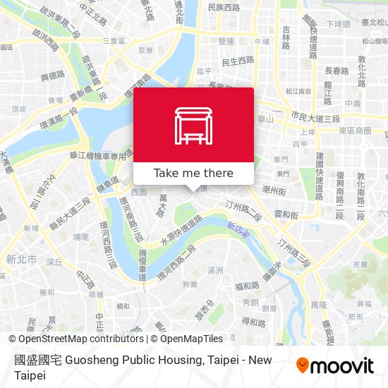 國盛國宅 Guosheng Public Housing地圖