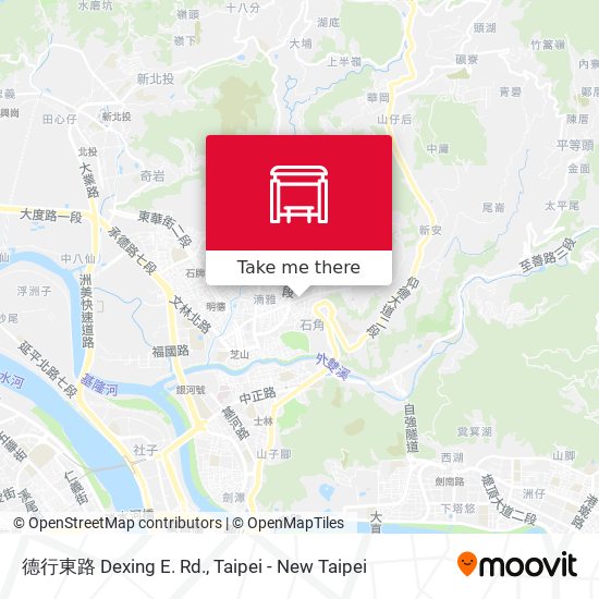 德行東路 Dexing E. Rd. map