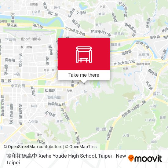 協和祐德高中 Xiehe Youde High School地圖