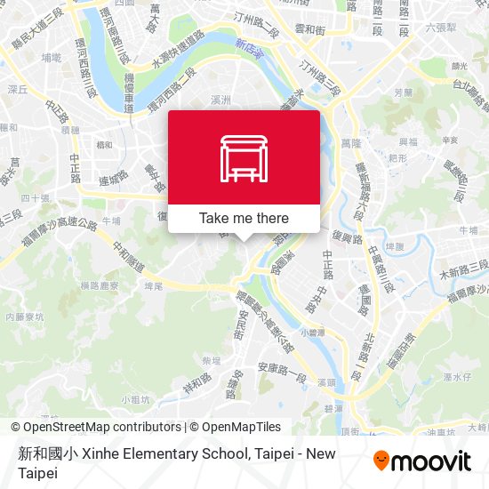 新和國小 Xinhe Elementary School地圖