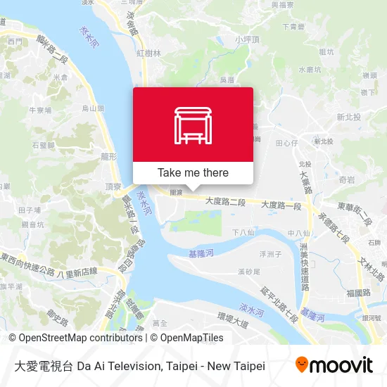 大愛電視台 Da Ai Television map