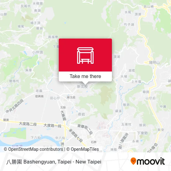 八勝園 Bashengyuan map