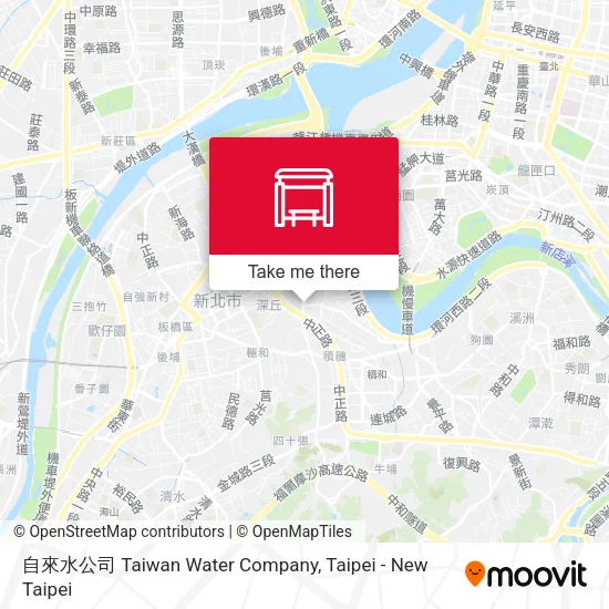 自來水公司 Taiwan Water Company map