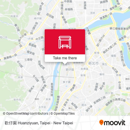 歡仔園 Huanziyuan map