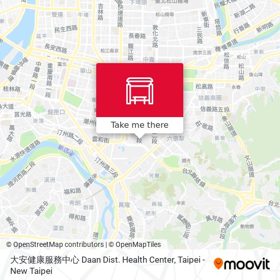 大安健康服務中心 Daan Dist. Health Center map