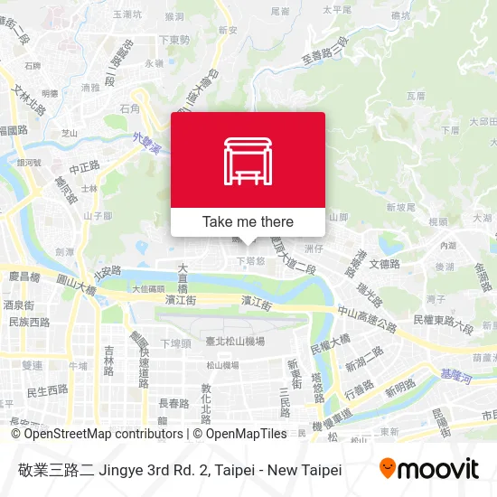 敬業三路二 Jingye 3rd Rd. 2 map