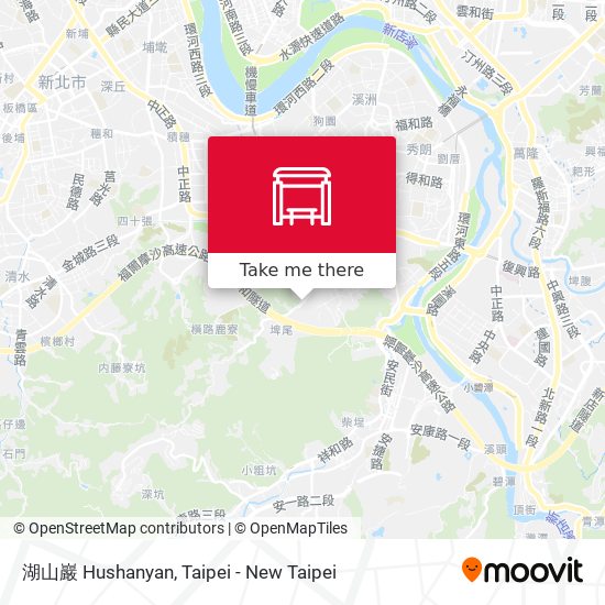湖山巖 Hushanyan地圖