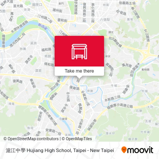 滬江中學 Hujiang High School map