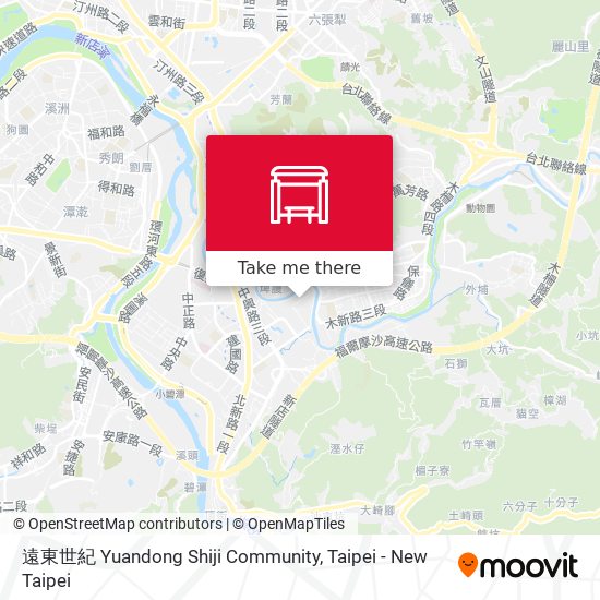 遠東世紀 Yuandong Shiji Community map