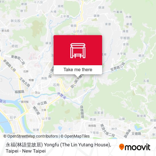 永福(林語堂故居) Yongfu (The Lin Yutang House) map