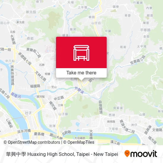 華興中學 Huaxing High School map