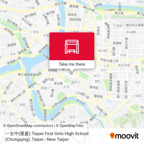 一女中(重慶) Taipei First Girls High School (Chongqing)地圖