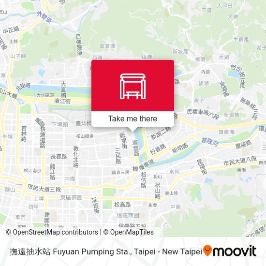 撫遠抽水站 Fuyuan Pumping Sta.地圖