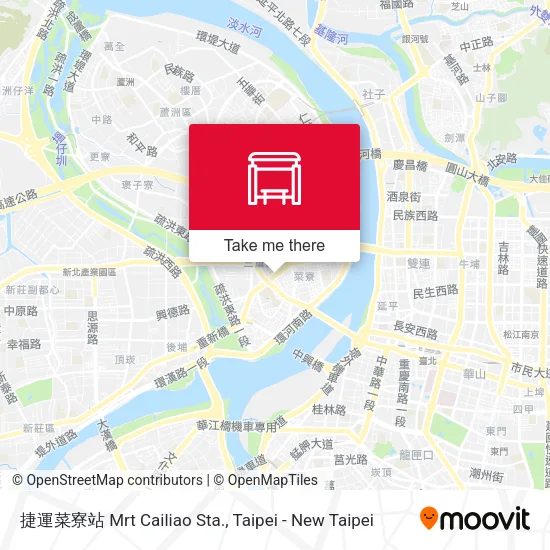 捷運菜寮站 Mrt Cailiao Sta. map