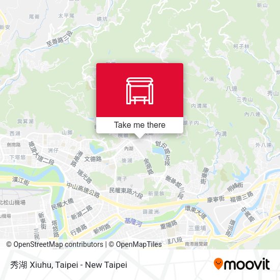 秀湖 Xiuhu地圖
