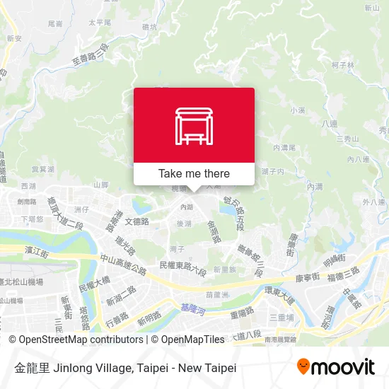 金龍里 Jinlong Village map