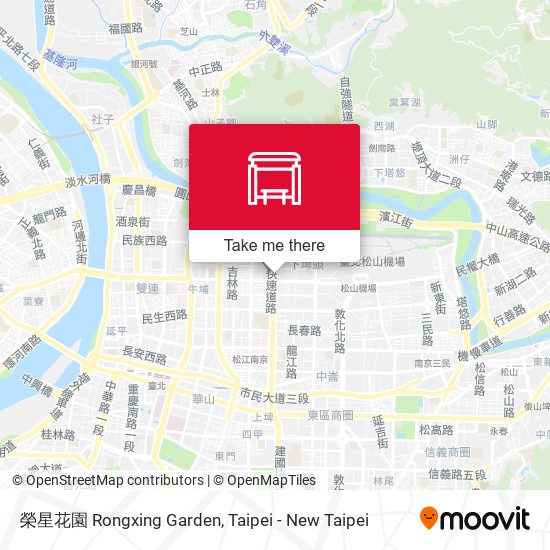 榮星花園 Rongxing Garden地圖