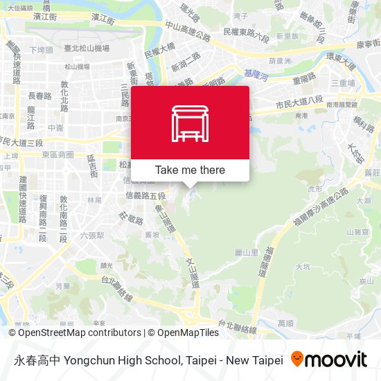 永春高中 Yongchun High School map