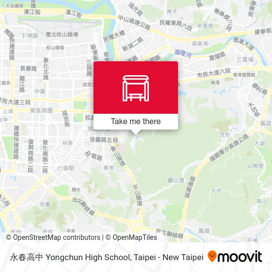 永春高中 Yongchun High School地圖