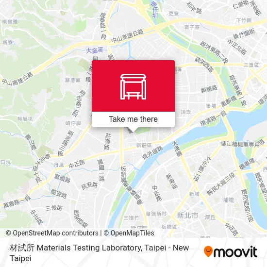 材試所 Materials Testing Laboratory map