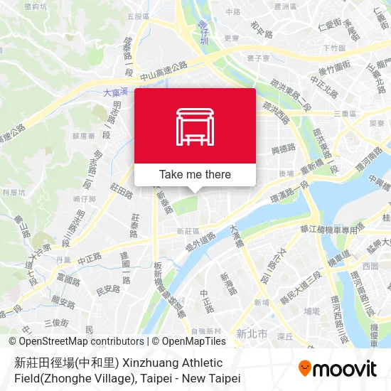 新莊田徑場(中和里) Xinzhuang Athletic Field(Zhonghe Village)地圖
