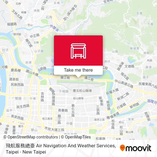 飛航服務總臺 Air Navigation And Weather Services map