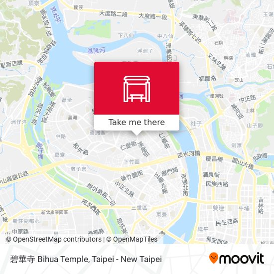 碧華寺 Bihua Temple map