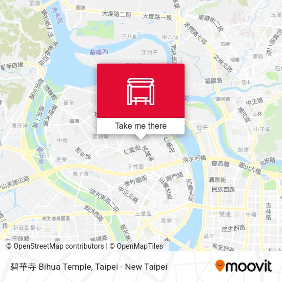 碧華寺 Bihua Temple map