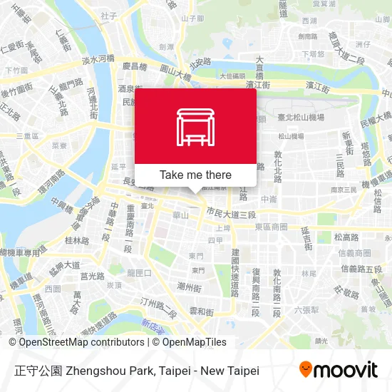 正守公園 Zhengshou Park地圖