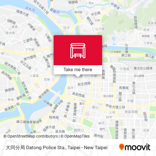 大同分局 Datong Police Sta. map