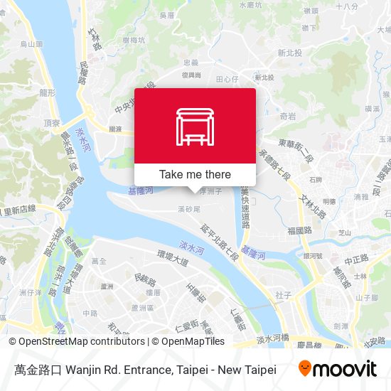 萬金路口 Wanjin Rd. Entrance地圖
