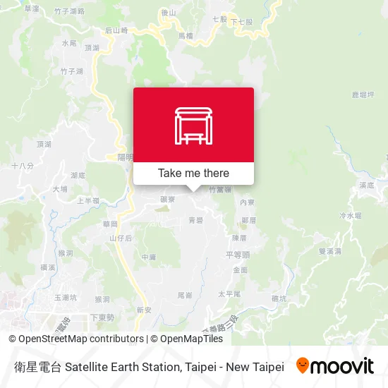 衛星電台 Satellite Earth Station map