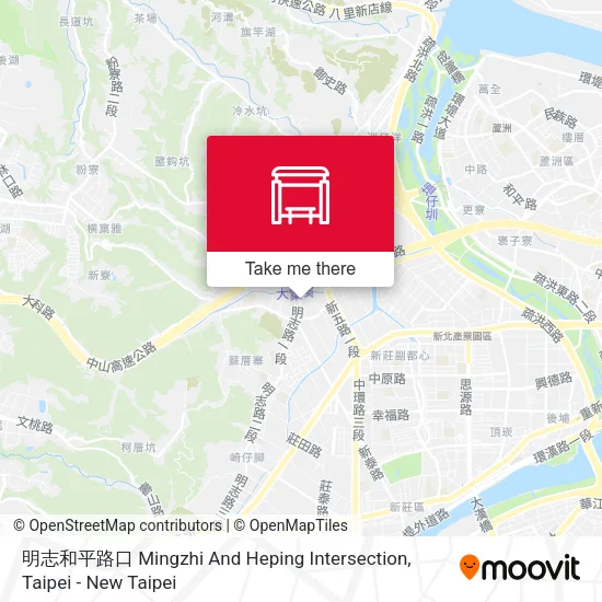 明志和平路口 Mingzhi And Heping Intersection地圖
