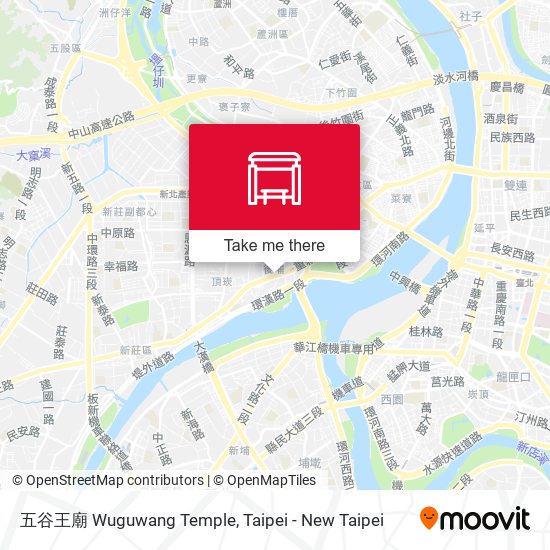 五谷王廟 Wuguwang Temple map