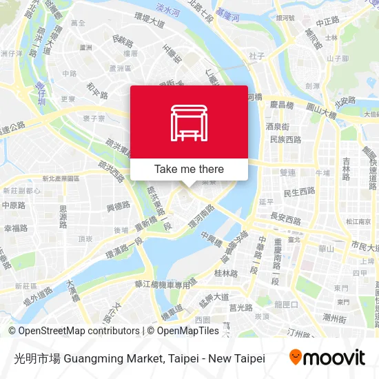 光明市場 Guangming Market map