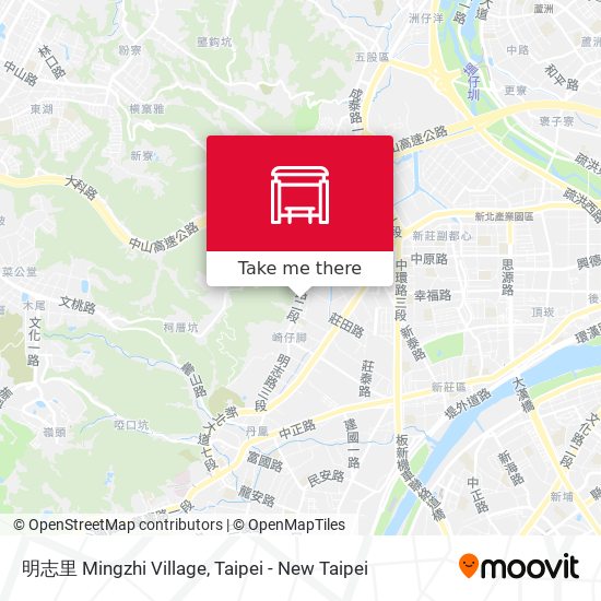 明志里 Mingzhi Village map
