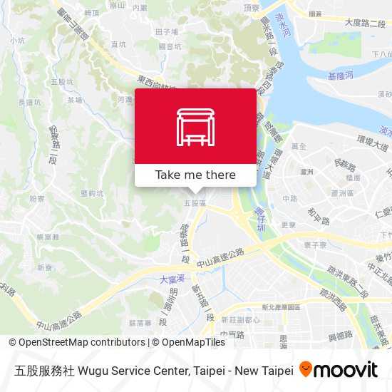 五股服務社 Wugu Service Center map