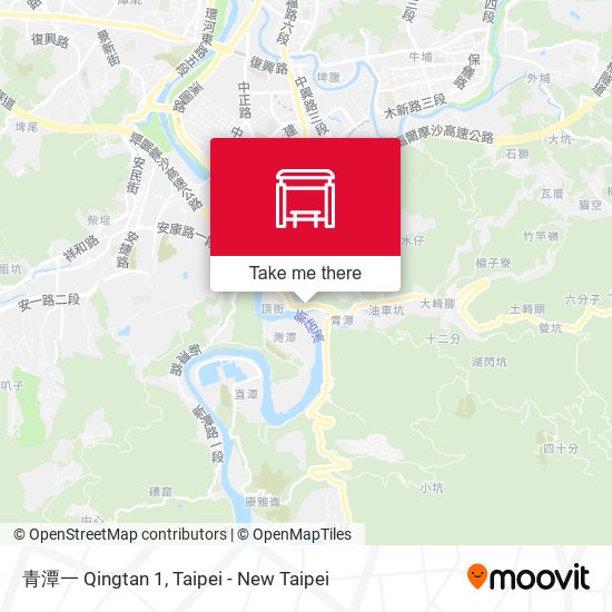 青潭一 Qingtan 1 map