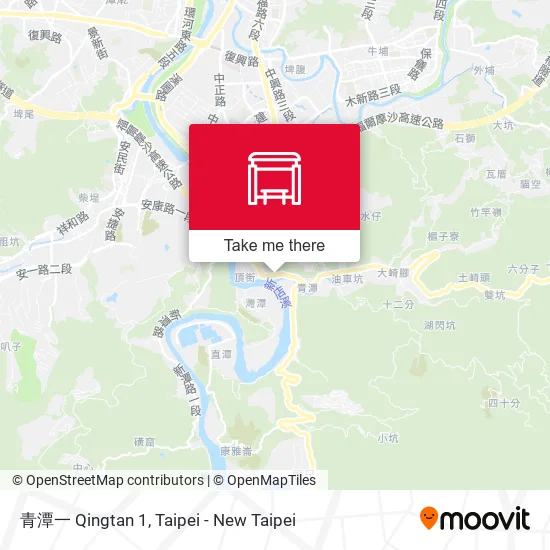 青潭一 Qingtan 1地圖