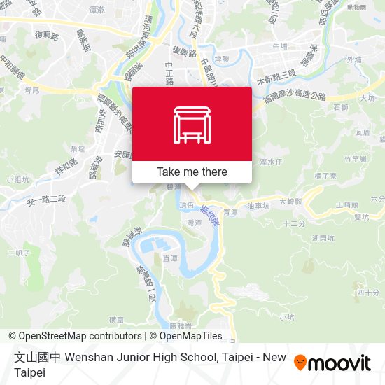 文山國中 Wenshan Junior High School map