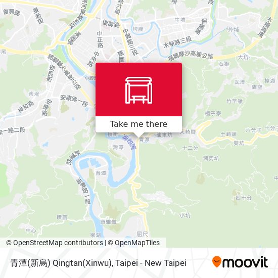 青潭(新烏) Qingtan(Xinwu)地圖