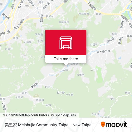美墅家 Meishujia Community map