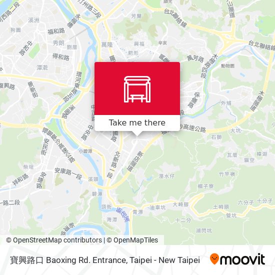 寶興路口 Baoxing Rd. Entrance map