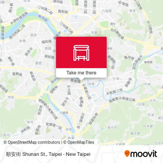 順安街 Shunan St. map