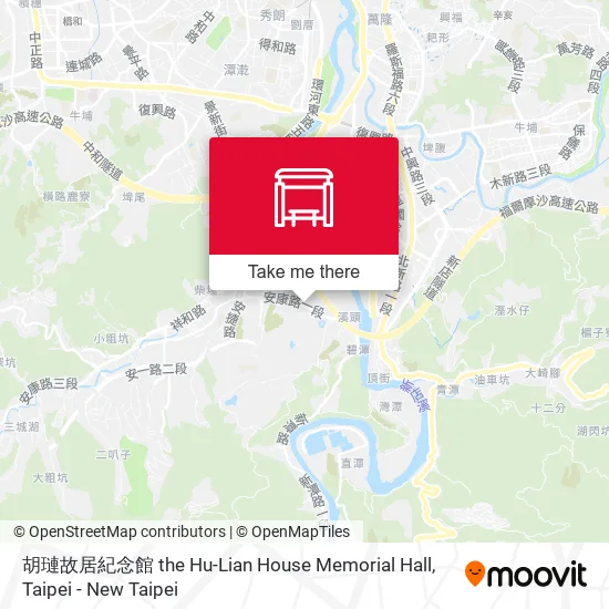 胡璉故居紀念館 the Hu-Lian House Memorial Hall map